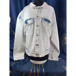 NWT Men's Denim Jacket Size XL by Arizona Jean Company 100% Cotton